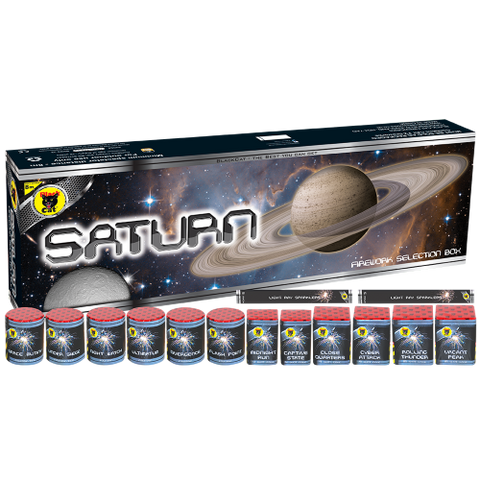 BLACK CAT - SATURN DISPLAY SELECTION BOX - 14 PIECE SELECTION BOX