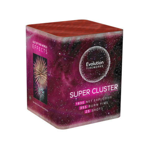 EVOLUTION FIREWORKS - SUPER CLUSTER - 25 SHOT