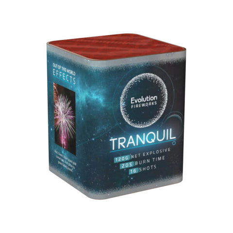 EVOLUTION FIREWORKS - TRANQUIL - 16 SHOT - MULTIBUY 2 FOR £25
