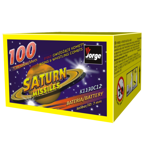 JORGE - SATURN MISSILE CAKE - 100 SHOT