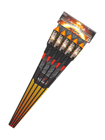 mercury rising double burst rockets 5 pack