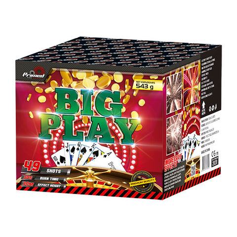 PRIMED - BIG PLAY - 49 SHOTS - MULTIBUY OFFER 2 FOR £200