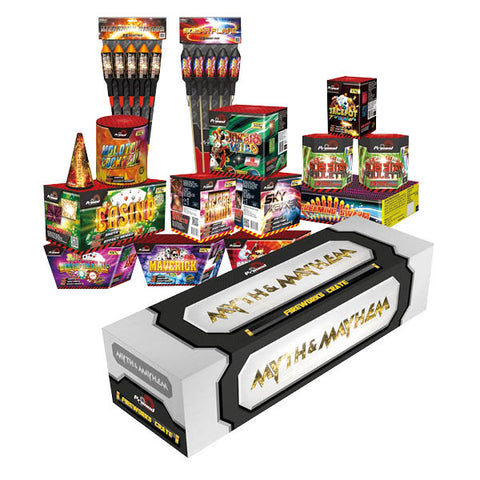 PRIMED - MYTH AND MAYHEM - 23 FIREWORKS DISPLAY KIT