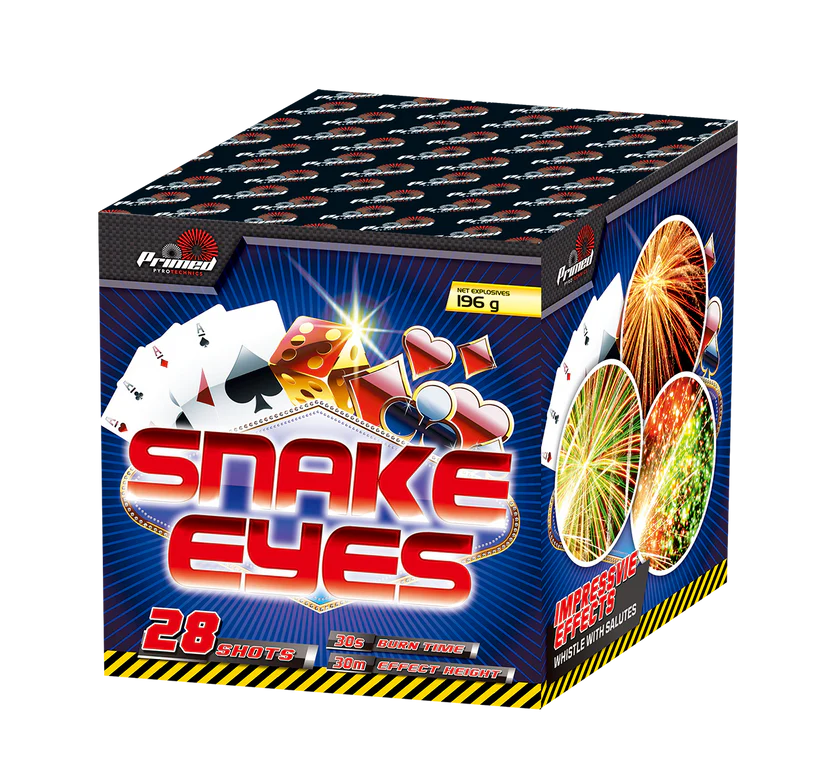 VEGAS DREAMS - PRIMED PYRO - 26 FIREWORKS DISPLAY KIT