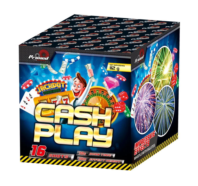 VEGAS DREAMS - PRIMED PYRO - 26 FIREWORKS DISPLAY KIT