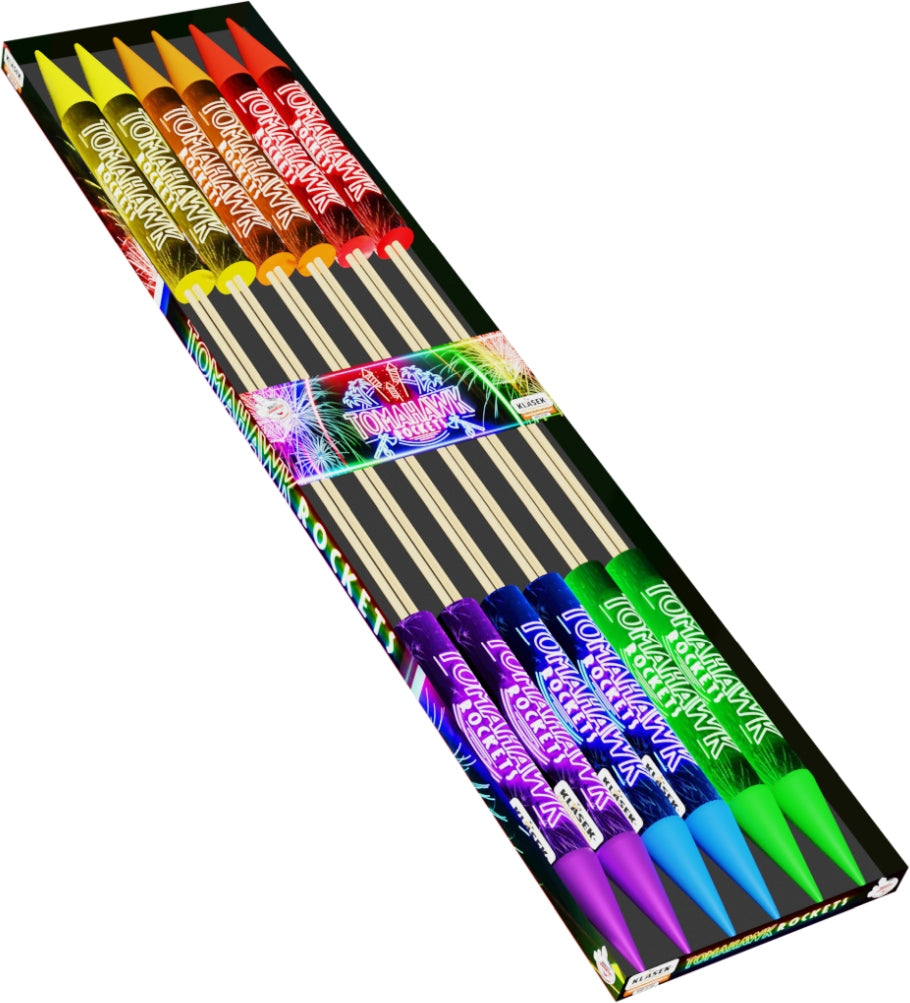 TOMAHAWK ROCKETS - 12 PACK - KLASEK