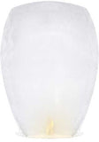 medium sized white sky lantern