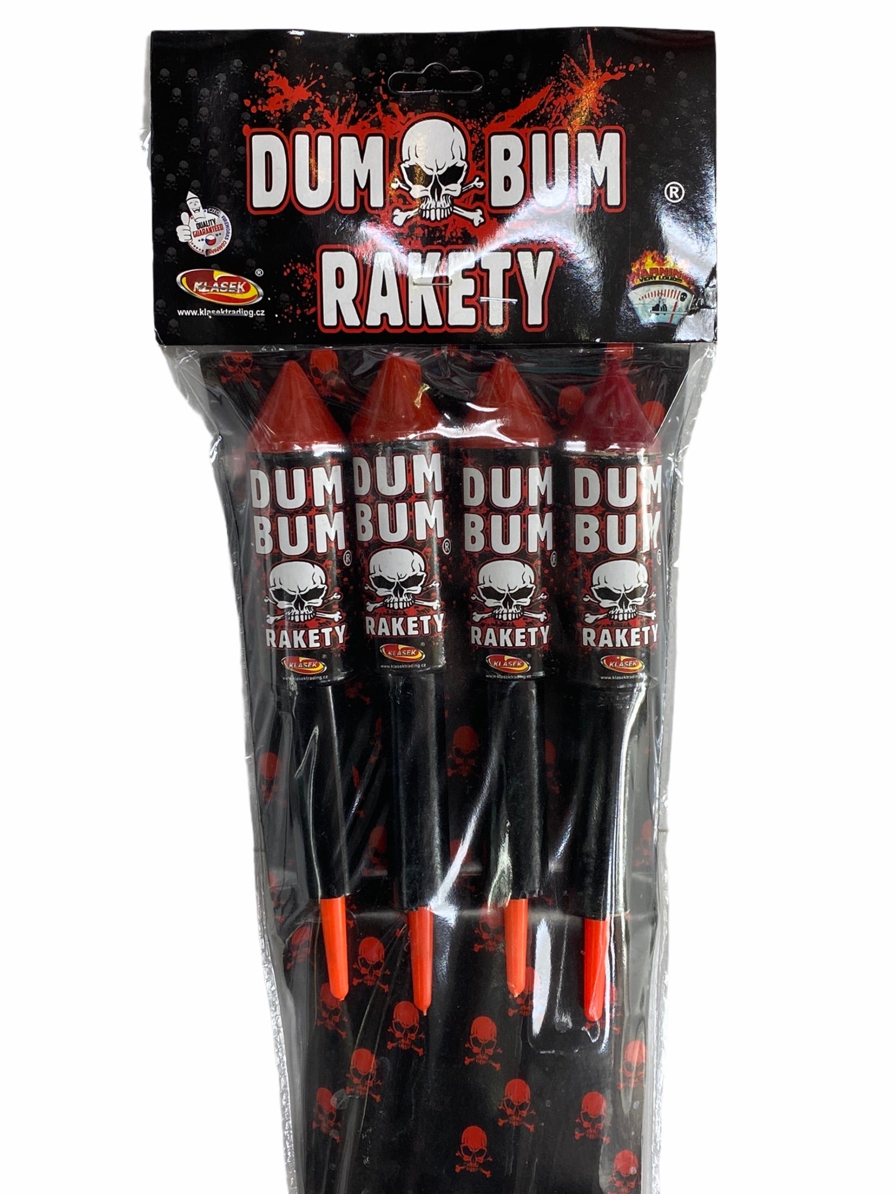 Klasek Dum Bum Rakety super loud 4 pack rockets