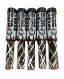 1 x 5 PACK - KLASEK - BLACK HANDHELD SMOKE TORCHES - 60 SECONDS