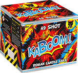 BLACK CAT FIREWORKS - KABOOM - 49 SHOT