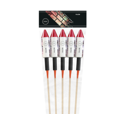 EVOLUTION - FALCON ROCKETS - (5 PACK) - MULTI BUY 2 FOR £75